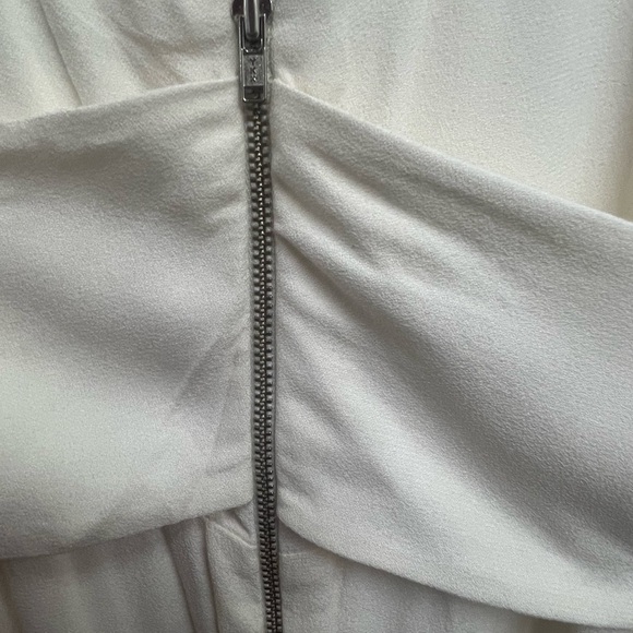 Reformation || Ivory Sigrid Dress Size 0 - Picture 8 of 10